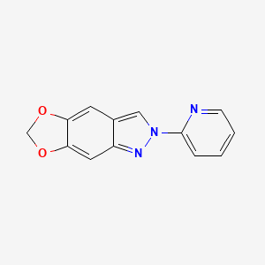 2-(Pyridin-2-YL)-2H-[1,3]dioxolo[4,5-F]indazole