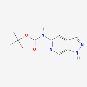 tert-Butyl 1H-pyrazolo[3,4-c]pyridin-5-ylcarbamate