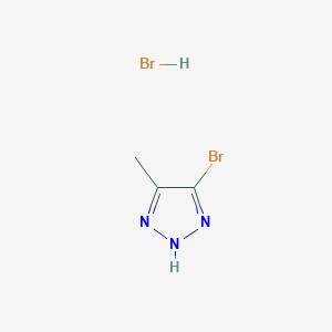 5-Bromo-4-methyl-1H-1,2,3-triazole hydrobromide