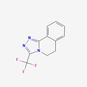 5,6-Dihydro-3-(trifluoromethyl)-1,2,4-triazolo(3,4-a)isoquinoline