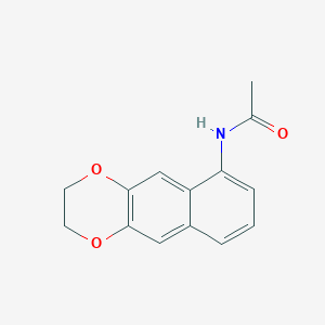 N-(2,3-Dihydronaphtho[2,3-b][1,4]dioxin-6-yl)acetamide