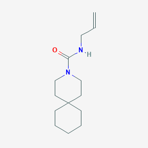 N-(Prop-2-en-1-yl)-3-azaspiro[5.5]undecane-3-carboxamide