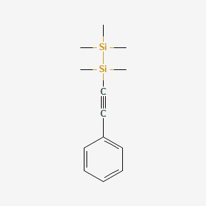 1,1,1,2,2-Pentamethyl-2-(phenylethynyl)disilane