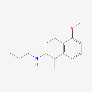 5-methoxy-1-methyl-N-propyl-1,2,3,4-tetrahydronaphthalen-2-amine