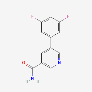 5-(3,5-Difluorophenyl)nicotinamide