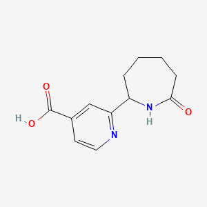 2-(7-Oxoazepan-2-yl)isonicotinic acid