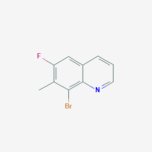 8-Bromo-6-fluoro-7-methylquinoline