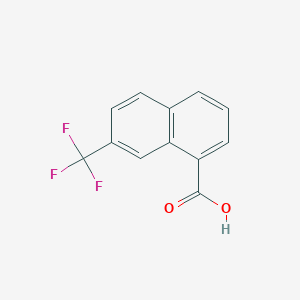 2-(Trifluoromethyl)naphthalene-8-carboxylic acid