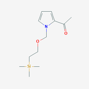 Ethanone, 1-[1-[[2-(trimethylsilyl)ethoxy]methyl]-1H-pyrrol-2-yl]-