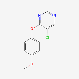 5-Chloro-4-(4-methoxyphenoxy)pyrimidine