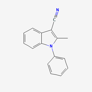 2-Methyl-1-phenyl-1H-indole-3-carbonitrile