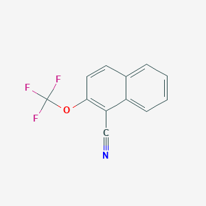 1-Cyano-2-(trifluoromethoxy)naphthalene