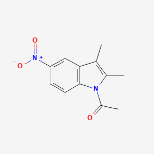 1-(2,3-Dimethyl-5-nitro-1H-indol-1-yl)ethanone