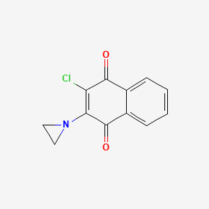 2-(Aziridin-1-yl)-3-chloronaphthalene-1,4-dione