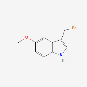 3-(Bromomethyl)-5-methoxy-1H-indole