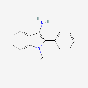 1-Ethyl-2-phenyl-1H-indol-3-amine