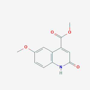 Methyl 6-methoxy-2-oxo-1,2-dihydroquinoline-4-carboxylate