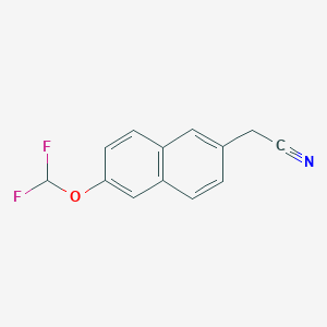 2-(Difluoromethoxy)naphthalene-6-acetonitrile