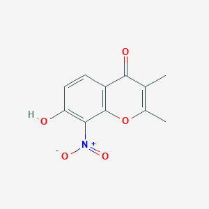 7-Hydroxy-2,3-dimethyl-8-nitro-4H-chromen-4-one