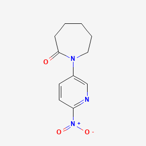 1-(6-Nitropyridin-3-yl)azepan-2-one