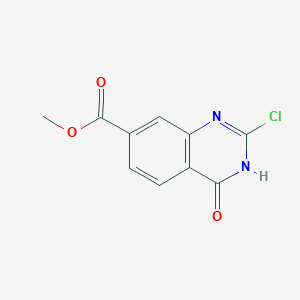 Methyl 2-chloro-4-oxo-3,4-dihydroquinazoline-7-carboxylate