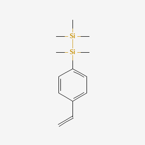 1-(4-Ethenylphenyl)-1,1,2,2,2-pentamethyldisilane