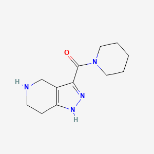 Piperidin-1-yl(4,5,6,7-tetrahydro-2H-pyrazolo[4,3-c]pyridin-3-yl)methanone