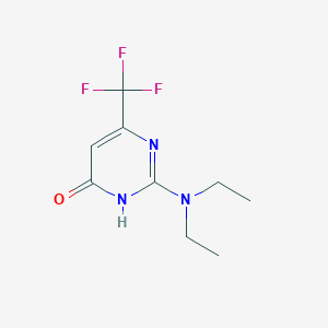 2-Diethylamino-4-hydroxy-6-trifluoromethylpyrimidine