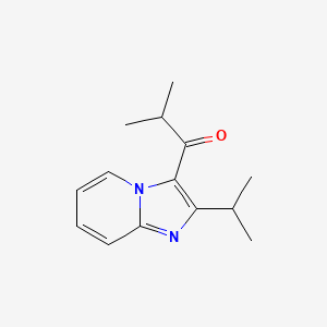 1-(2-Isopropylimidazo[1,2-a]pyridin-3-yl)-2-methylpropan-1-one