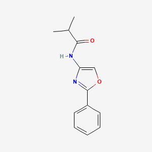 N-(2-Phenyloxazol-4-yl)isobutyramide