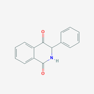 molecular formula C15H11NO2 B11875010 3-Phenyl-2,3-dihydroisoquinoline-1,4-dione CAS No. 5114-55-6