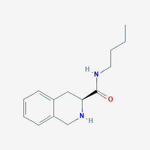 molecular formula C14H20N2O B11875059 (3S)-N-Butyl-1,2,3,4-tetrahydroisoquinoline-3-carboxamide CAS No. 185331-81-1