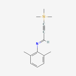 (1E)-N-(2,6-Dimethylphenyl)-3-(trimethylsilyl)prop-2-yn-1-imine