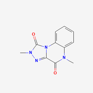 2,5-Dimethyl[1,2,4]triazolo[4,3-a]quinoxaline-1,4(2H,5H)-dione