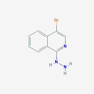 4-Bromo-1-hydrazinylisoquinoline