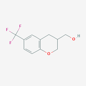 (6-(Trifluoromethyl)chroman-3-YL)methanol