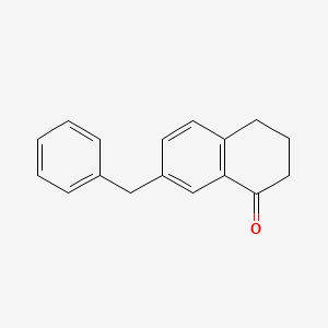 7-Benzyl-3,4-dihydronaphthalen-1(2H)-one