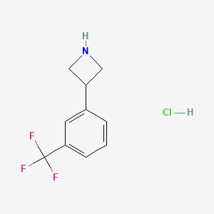 3-(3-(Trifluoromethyl)phenyl)azetidine hydrochloride