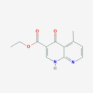 Ethyl 5-methyl-4-oxo-1,4-dihydro-1,8-naphthyridine-3-carboxylate