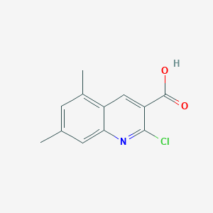 2-Chloro-5,7-dimethylquinoline-3-carboxylic acid