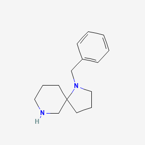 molecular formula C15H22N2 B11875365 1-Benzyl-1,7-diaza-spiro[4.5]decane CAS No. 867009-83-4