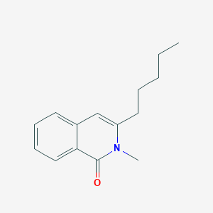 2-Methyl-3-pentylisoquinolin-1(2H)-one