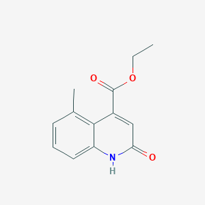 Ethyl 5-methyl-2-oxo-1,2-dihydroquinoline-4-carboxylate