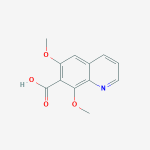 6,8-Dimethoxyquinoline-7-carboxylic acid