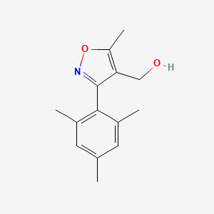 (3-Mesityl-5-methylisoxazol-4-yl)methanol