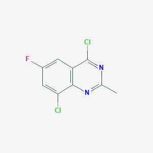 4,8-Dichloro-6-fluoro-2-methylquinazoline