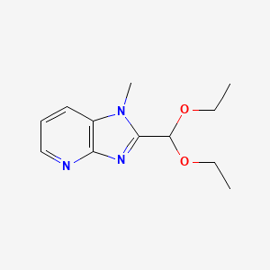 2-(diethoxymethyl)-1-methyl-1H-imidazo[4,5-b]pyridine