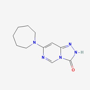 7-(Azepan-1-yl)-[1,2,4]triazolo[4,3-c]pyrimidin-3(2H)-one