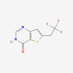 6-(2,2,2-Trifluoroethyl)thieno[3,2-d]pyrimidin-4(3H)-one