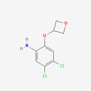 4,5-Dichloro-2-(oxetan-3-yloxy)aniline